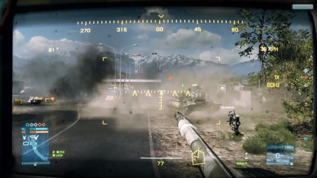 Battlefield 3 Screenshot - Tanks In Action
