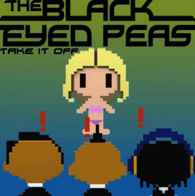 Black Eyed Peas - Take It Off Funny Artwork