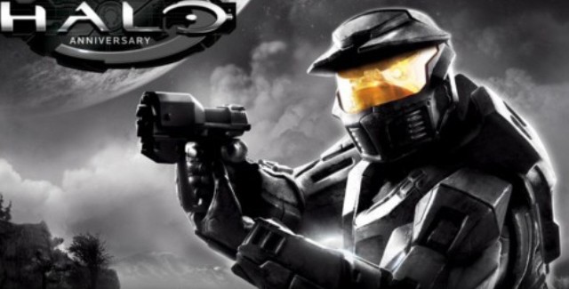 Halo: Combat Evolved Anniversary Art of Master Chief in Stark Black