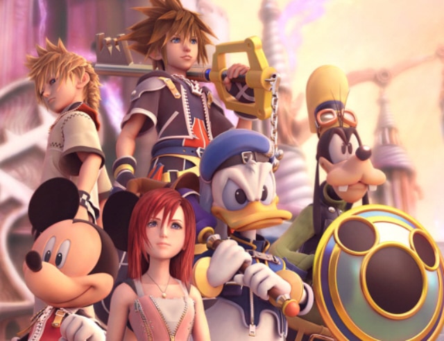 Kingdom Hearts Cast CG Artwork