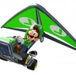 Mario Kart 7 Luigi Glider Art