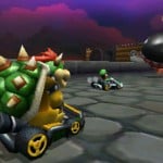 Mario Kart 7 Characters Gameplay Bowser Screenshot (Luigi Too)