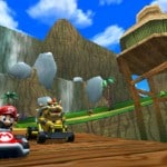 Mario Kart 7 Characters Gameplay Mario and King Koopa Screenshot
