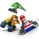 Mario Kart 7 Racing and Flying Characters Art