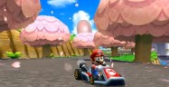 Mario Kart 7 Cherry Blossoms Screenshot (3DS)
