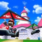 Mario Kart 7 Peach Castle Screenshot
