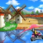 Mario Kart 7 Windmills Screenshot