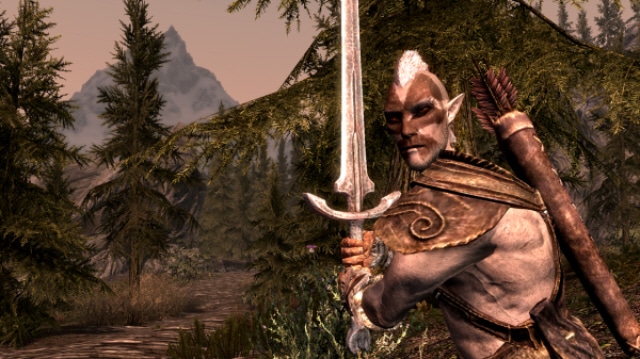 The Elder Scrolls V: Skyrim Screenshot - Wood Elf Bosmer