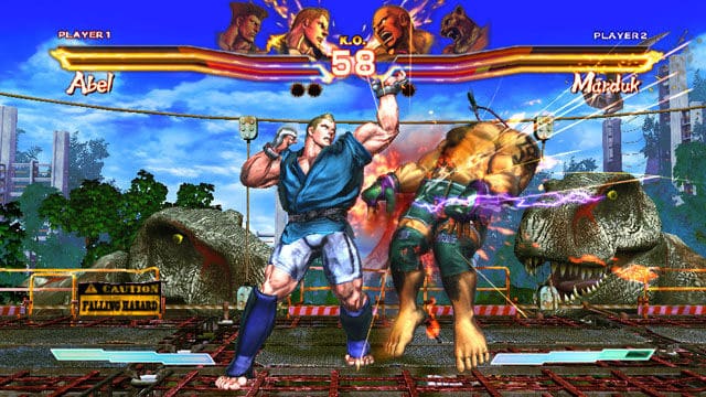 Street Fighter vs Tekken Abel Character Screenshot