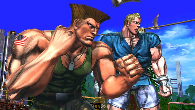 Street Fighter x Tekken Guile Character Screenshot