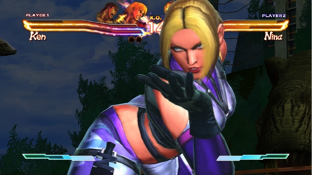 Street Fighter x Tekken Nina Williams Character Screenshot