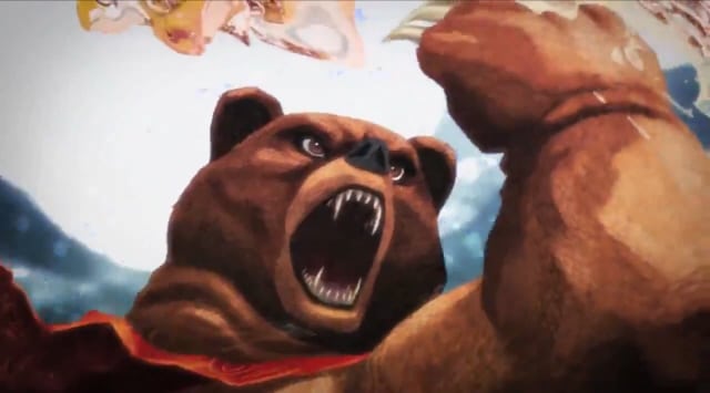 Street Fighter X Tekken Kuma Art Screenshot from Gamescom 2011 Trailer