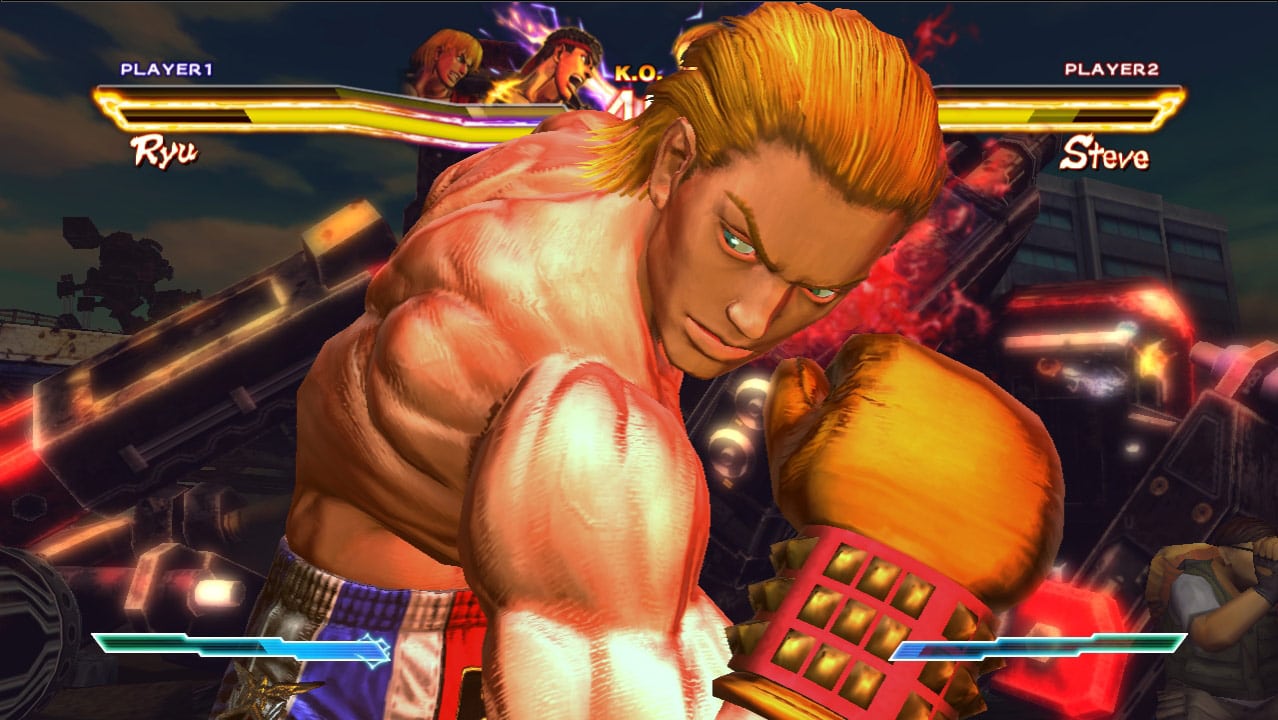 Street Fighter x Tekken Steve Fox Character Screenshot