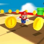 Super Mario 3D Land Coin Collecting Screenshot