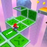 Super Mario 3D Land Dangerous Floor Screenshot