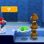 Super Mario 3D Land Green Shell Screenshot