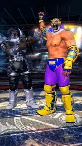 Tekken Tag Tournament 2 Armor King and King In the Ring Characters Screenshot