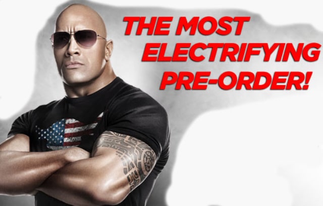WWE 12 Characters List Art. Pre-order and get The Rock