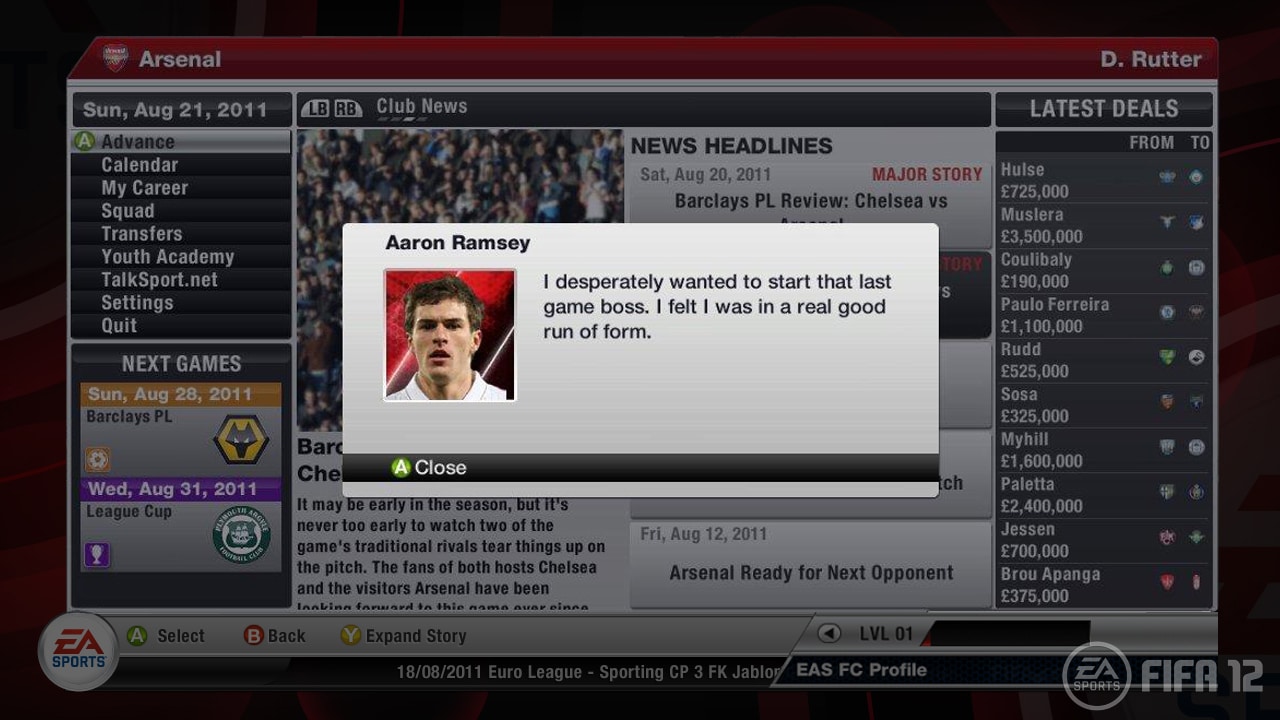 FIFA 12 Screenshot -1