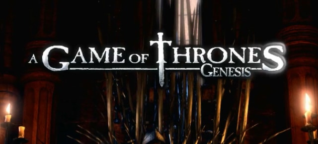 A Game of Thrones Genesis Videogame Logo