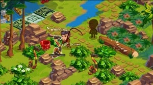 Adventure World Screenshot of RPG Snake Whipping Gameplay