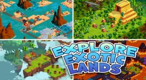 Adventure World Screenshot of Levels and Worlds and Exotic Locations!