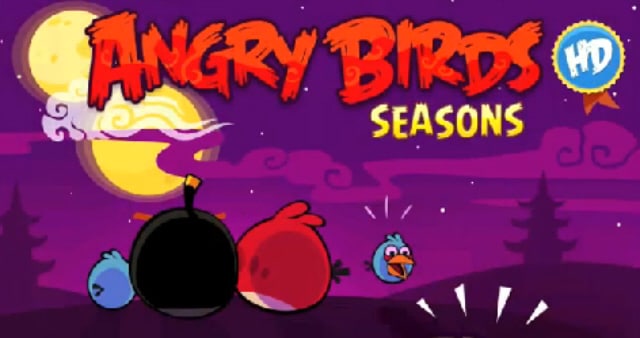 Angry Birds Seasons: Mooncake Festival Walkthrough Screenshot