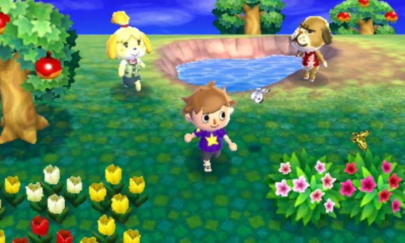 Animal Crossing 3DS Screenshot – About to Explore the Wild World!