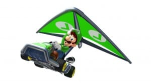 Mario Kart 7 Wallpaper - Luigi Fly!
