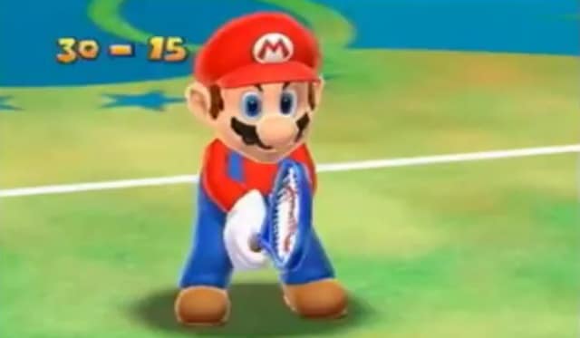 Mario Tennis 3DS Screenshot - Mario's Ready For Action!