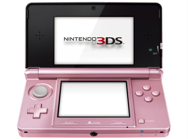 Misty Pink Nintendo 3DS Colored System