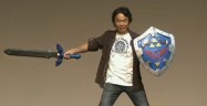 Miyamoto Is Link from Skyward Sword at TGS 2011