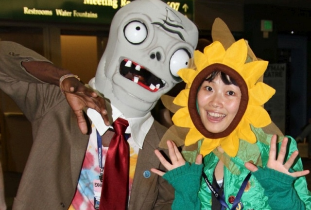 Plants vs Zombies Cosplayers. They love updates