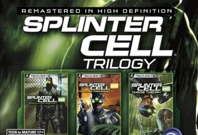splinter cell hd trilogy xbox 360