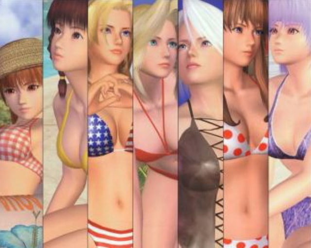 The Girls of Dead or Alive Art