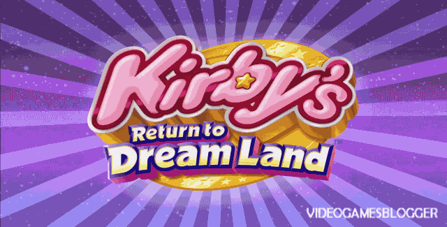 Kirby's Return to Dream Land Walkthrough Logo (Animated)