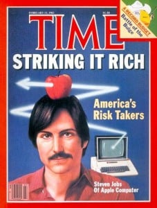Steve Jobs Time Cover 1982 - America's Risk Takers