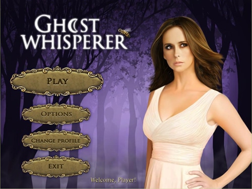 Ghost Whisperer Game Menu