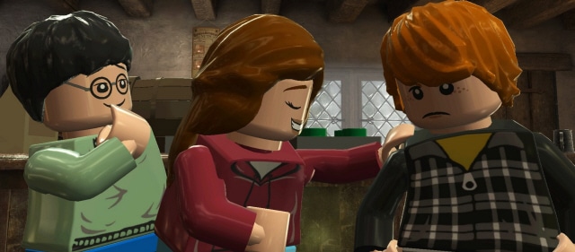 Harry, Ron and Hermione in Lego Harry Potter: Years 5-7