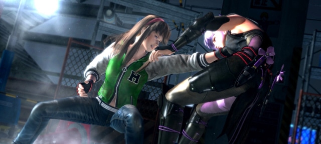 Hitomi and Ayane Characters Battle in Dead or Alive 5 Screenshot