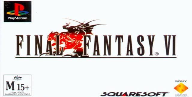Final Fantasy VI PS1 boxart