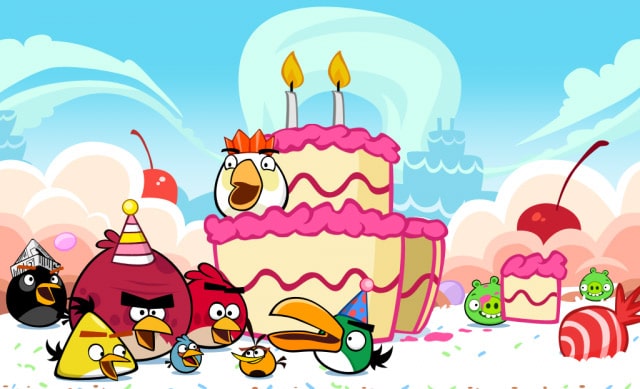 Angry Birds 2nd Birthday Bash Artwork