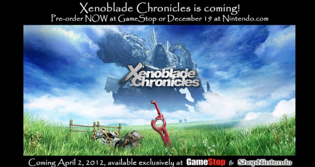 Xenoblade Chronicles Announced for America Art