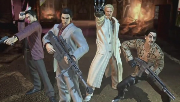 Yakuza: Dead Souls Characters Screenshot