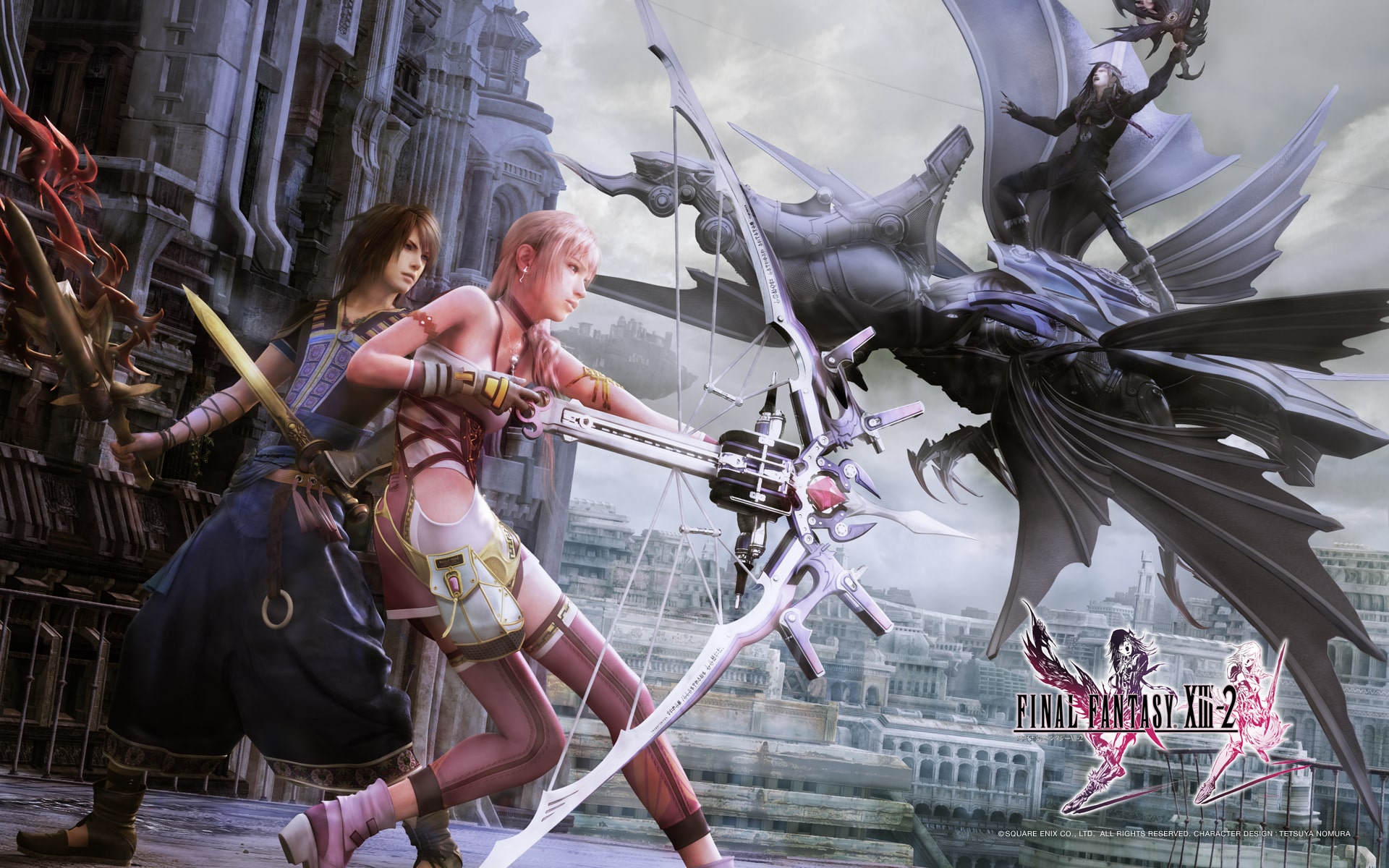 Final Fantasy XIII-2 Battle Wallpaper