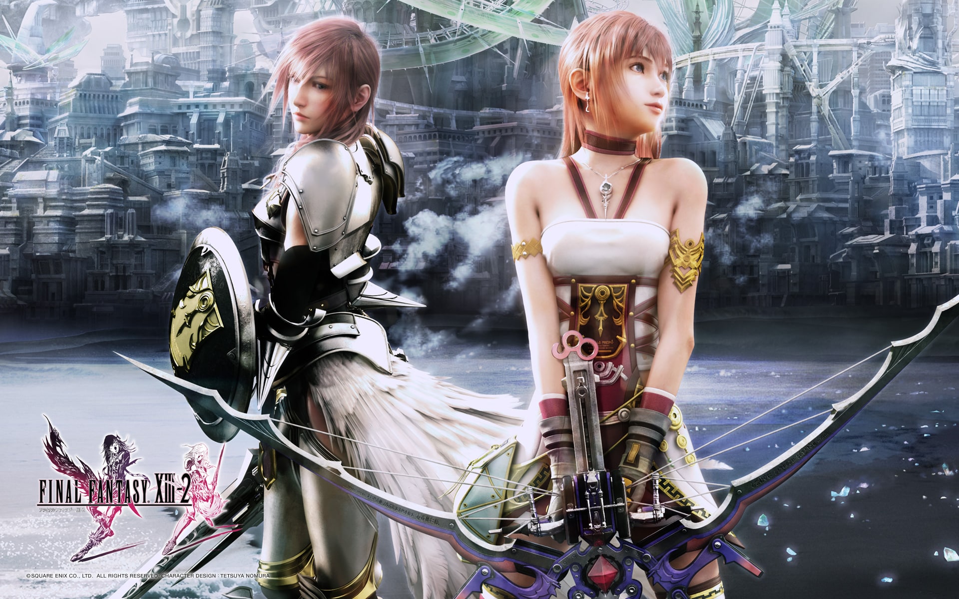 Final Fantasy XIII-2 Sisters Wallpaper