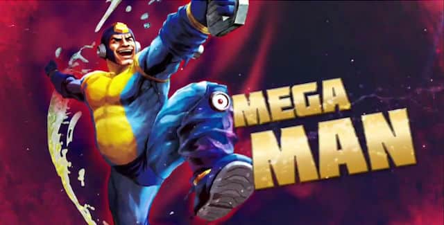 Old Mega Man in Street Fighter x Tekken