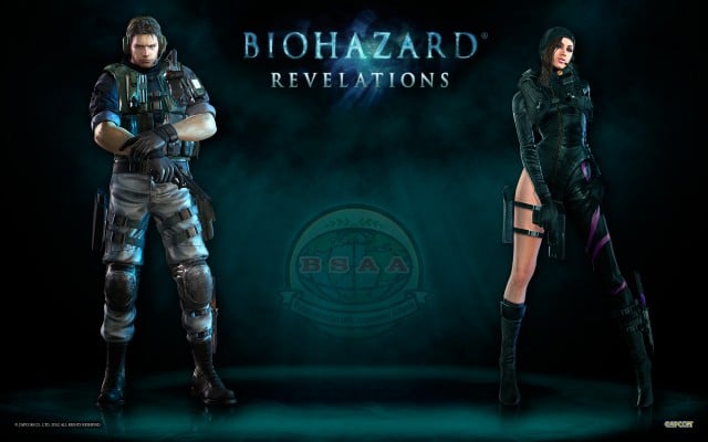 Resident Evil Revelations Jessica - Chris Wallpaper