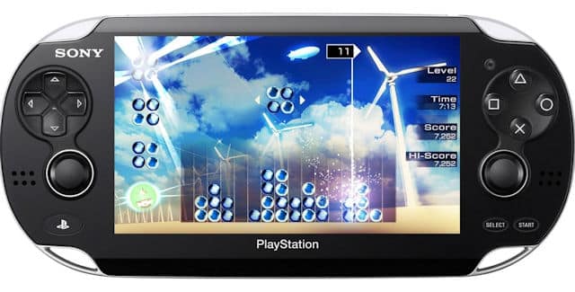 Lumines: Electronic Symphony PS Vita playing screenshot