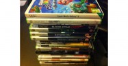 Stack of my unfinished video games